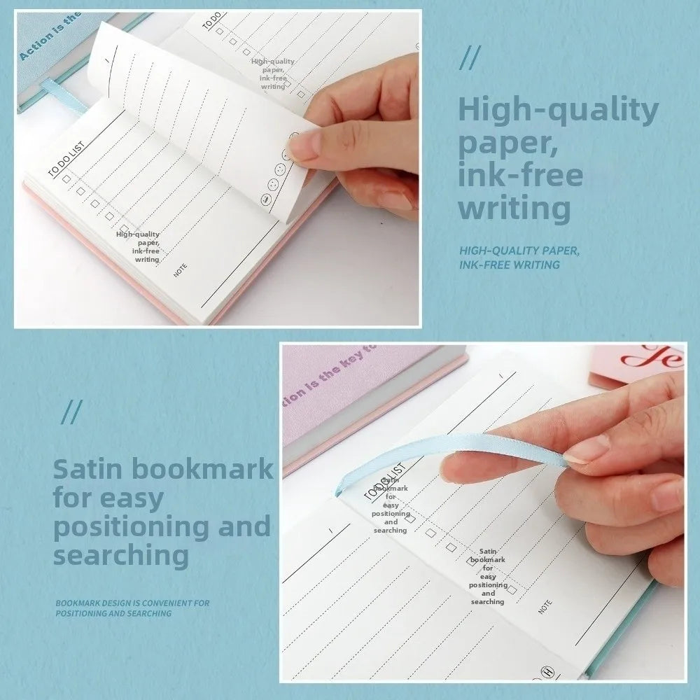 New Time Management 365 Day Planner Learning Schedule Portable Daily Planner Note-Taking Schedule Plan Book Student Stationery