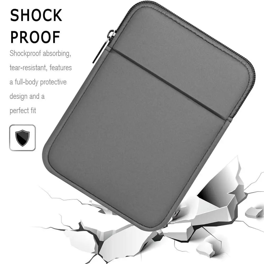 12th Gen 6 6.8 7 inch Storage Bag Wear Resistant e-Reader Protective Sleeve for Kindle Paperwhite 2024 1/2/3/4/5/6 Colorsoft