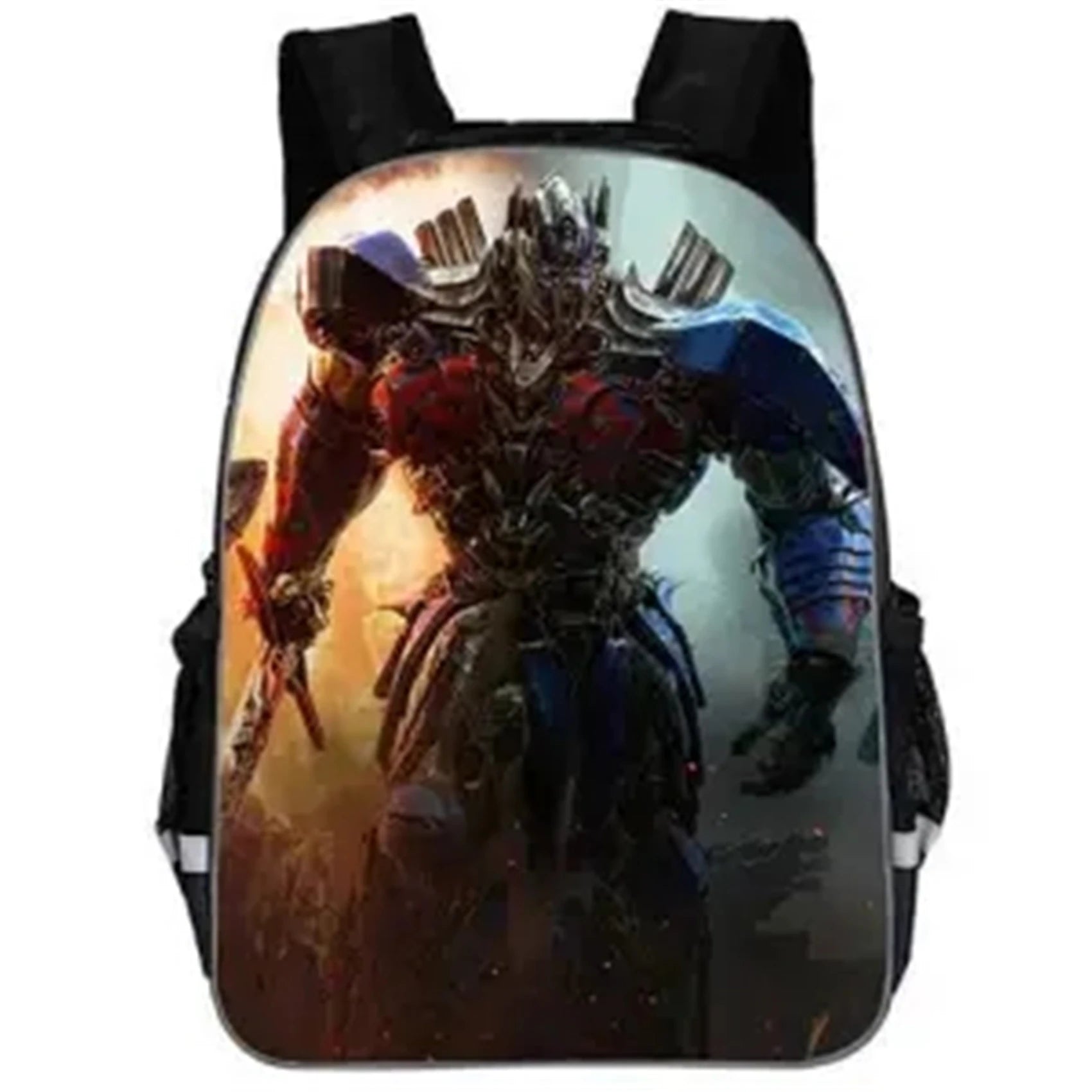 Kids T-Transformers Optimus P-Prime Backpack-Boys Back to School Bookbag-Lightweight Casual Daypack for Student