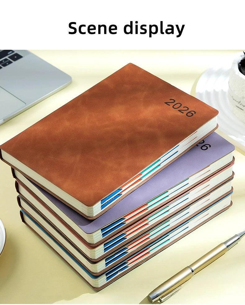 2026 Planner, Self-Discipline Calendar Planner, Weekly & Monthly Planner Layouts, 360-Page Daily Organizer,Portable Planner Book
