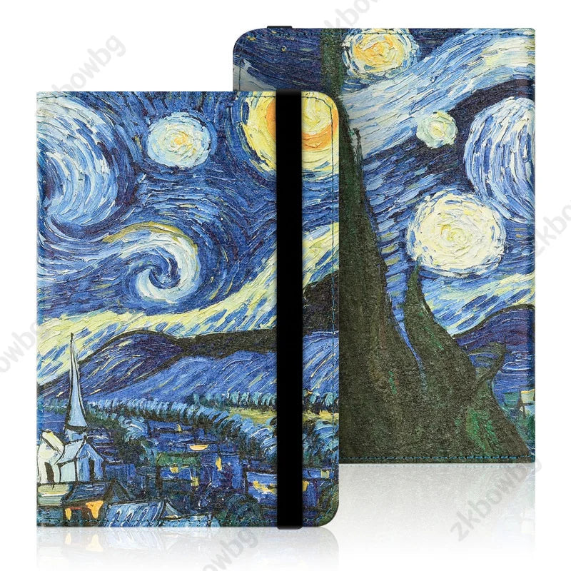 Universal Case for Kindle 4/5 E-book Reader 6" Inch Kindle Touch 2014 (Kindle 7 7th Generation) WP63GW Ebook Case Book Cover