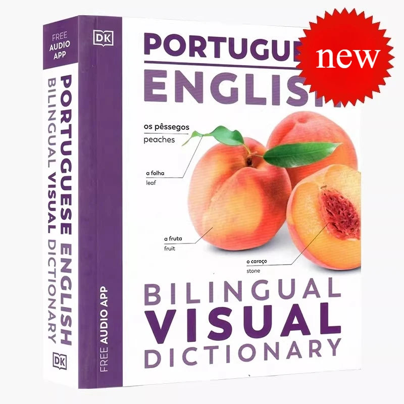 New Dictionary English Chinese Japanese Korean Russian German French Portuguese Global Languages Color Illustrated Dictionary