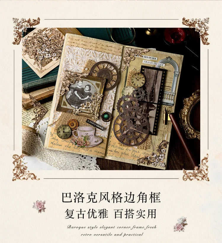 20 Pcs Material Decorative Paper DIY Scrapbooking Collage Stationery Junk Journal Photo Album Decor Paper