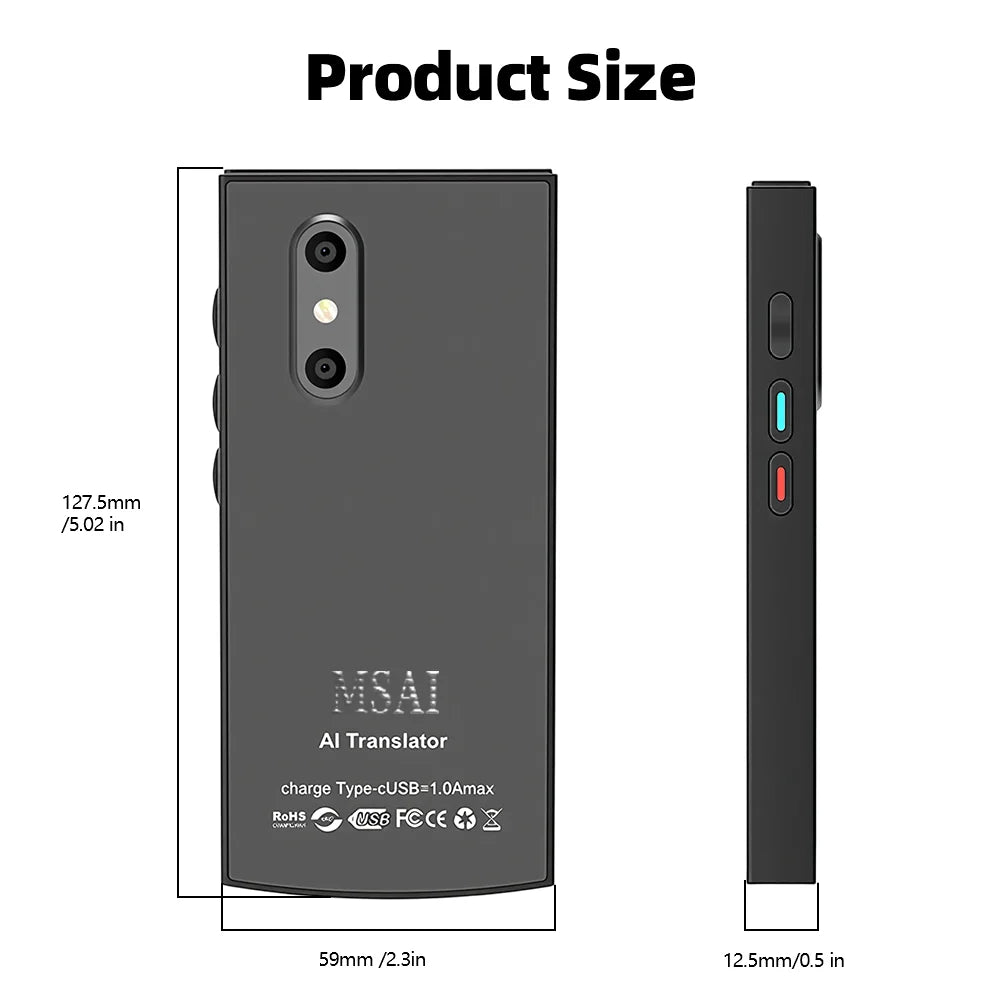 MSAI T26 160 Languages Voice Translator Online Photo 75 Languages Audio Translate 115 Offline Real Time Translation for Travel