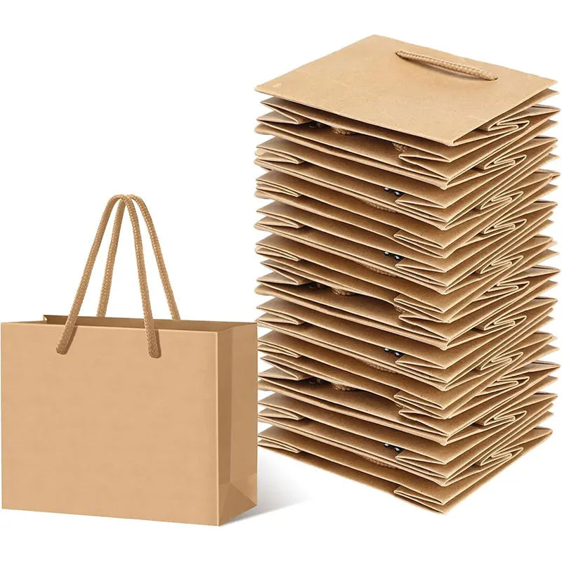 8/12pcs Mini Gift Wrap Paper Bags With Handles For Birthday Gifts,Weddings,Party Favors,Graduation, Holidays, Celebrations
