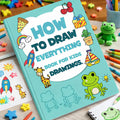 Drawing Books for Kids Step By Step Learn How to Draw Everything Easy Tutorial Creative Gift Childrens Art Set