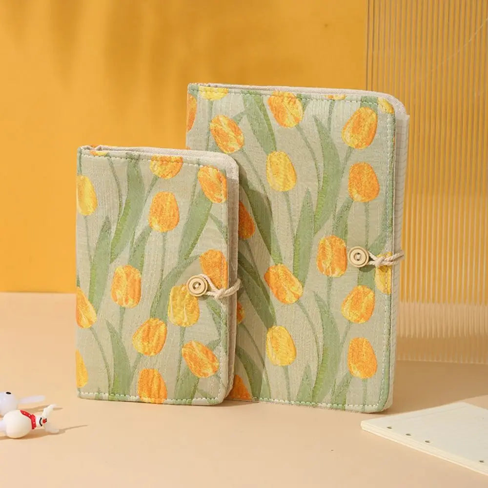 No Inner Page A5/A6 Loose-leaf Book Cover Creative INS Mini Budget Binder Cover Portable DIY Notebook Cover Sketchbook