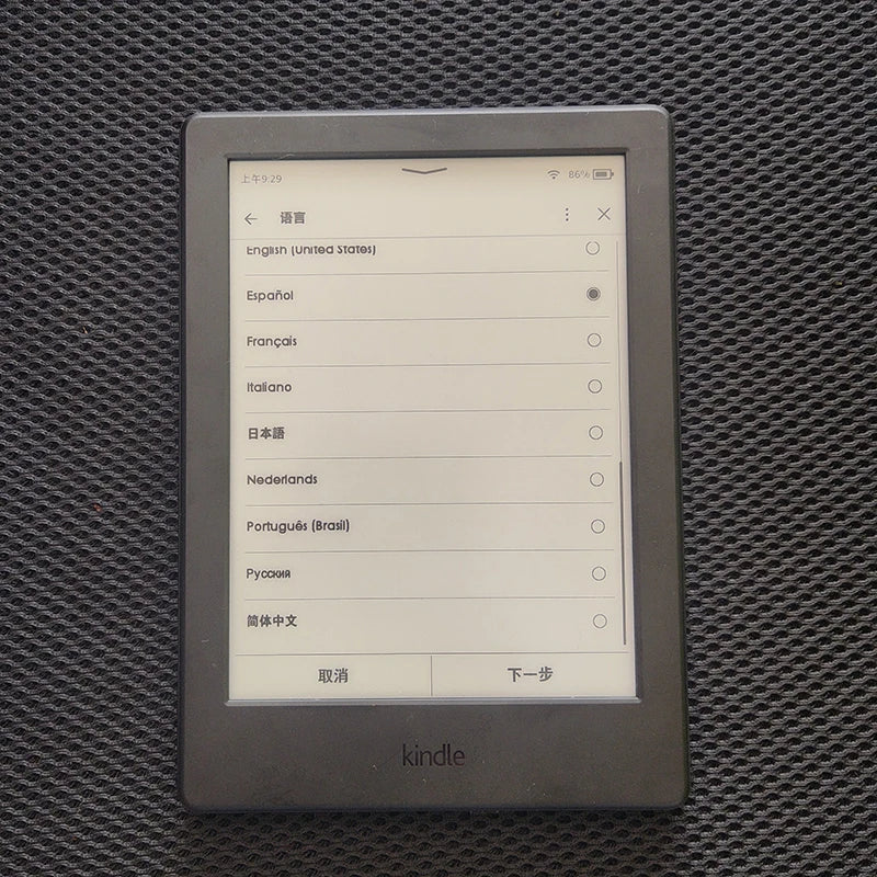 Original E-ink 6 inch Ink Kindle 8th Kindle 6th 7th E-Book Kindle E Book Reader Touch Screen Ebook Without Backlight