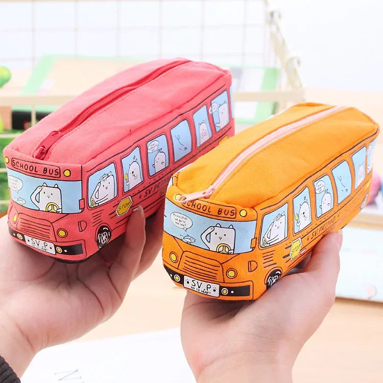 Pencil bag Creative large capacity pencil case cartoon  pencil case student pencil case stationery case school office supplies