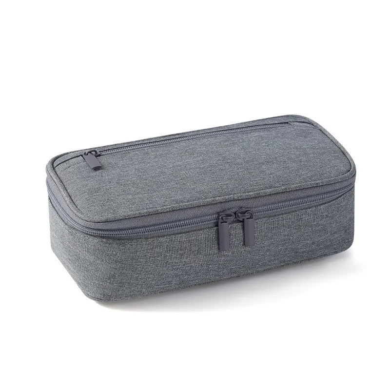 Portable pencil case, large capacity pencil case stationery pencil case, large capacity storage bag pouch holder box organiser