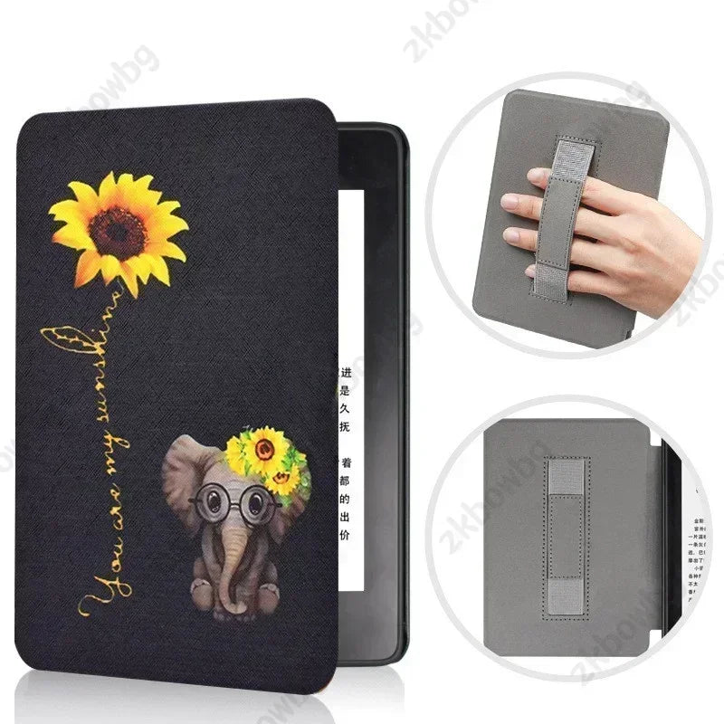 Case for Kindle Paperwhite 11th Generation 6.8 Inch 2021 Signature Edition 11th HandStrap Ebook Auto Wake Sleep M2L3EK M2L4EK
