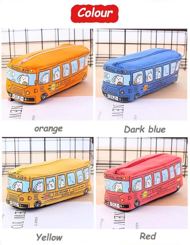 Pencil bag Creative large capacity pencil case cartoon  pencil case student pencil case stationery case school office supplies