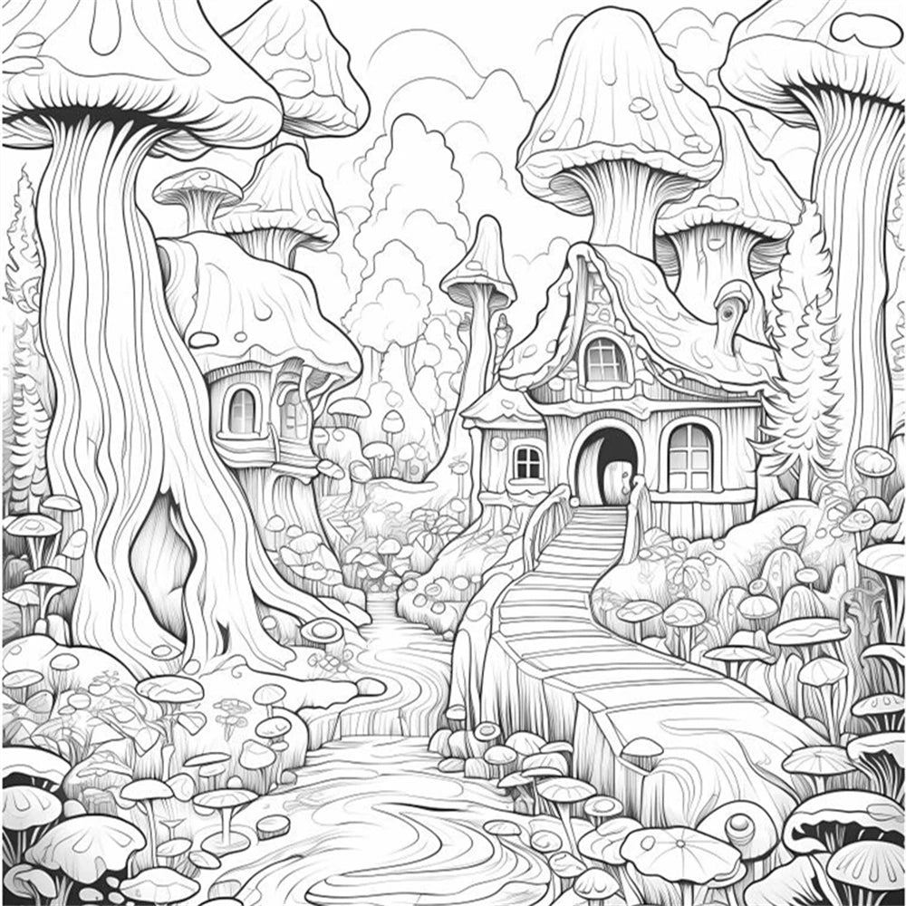 1pc Art Coloring Book 22 Page Coloring Books Gift For Birthday Party Relieve Stress Kill Time Graffiti Painting Drawing Art Book