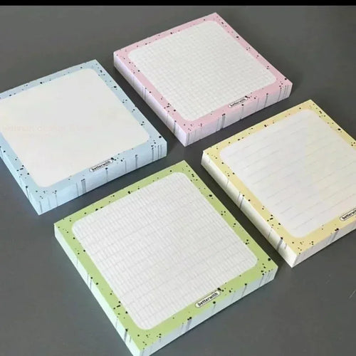 100 Pads/Pack Paper Transparent Inches Sticky Note Pads School Stationery Posted It Sticky Note Pads Planner Sticky Notes