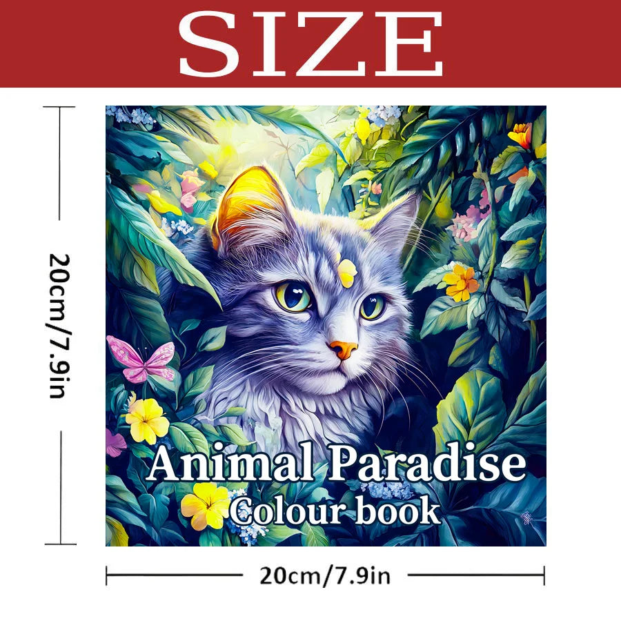 Coloring Books for Adults & Kids - Thick Pages Anti-Stress Creative Art Activity Drawing Painting Books for Relaxation