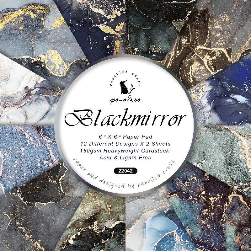 12 Sheet Scrapbooking Paper 15x15cm, Christmas Journal Planner Paper Pad Cardstock Backgrounds Card for DIY Art Craft Decoration