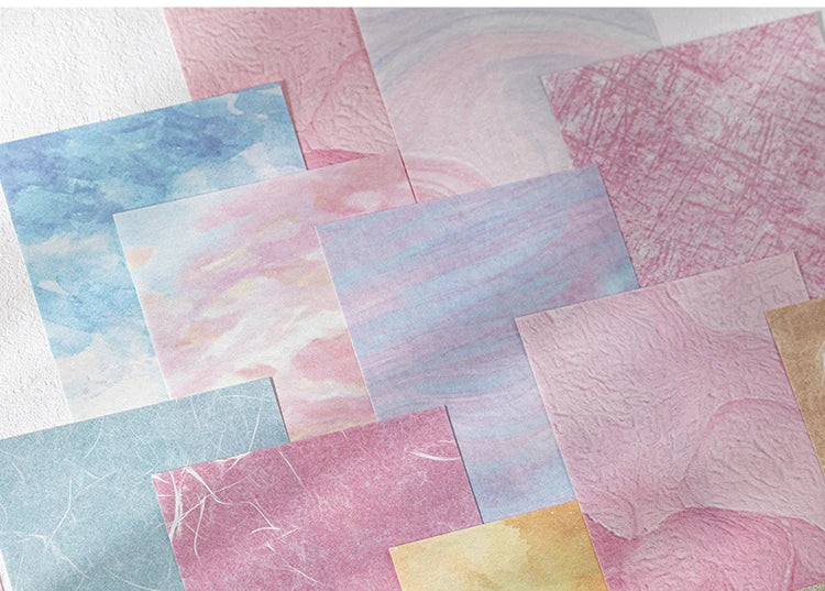 23 Sheets Large Size Aesthetics Stationery School Scrapbooking Supplies Decor Material Papers Background Paper Journal Diary
