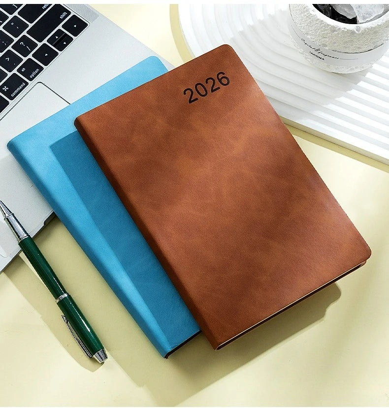 2026 Planner, Self-Discipline Calendar Planner, Weekly & Monthly Planner Layouts, 360-Page Daily Organizer,Portable Planner Book