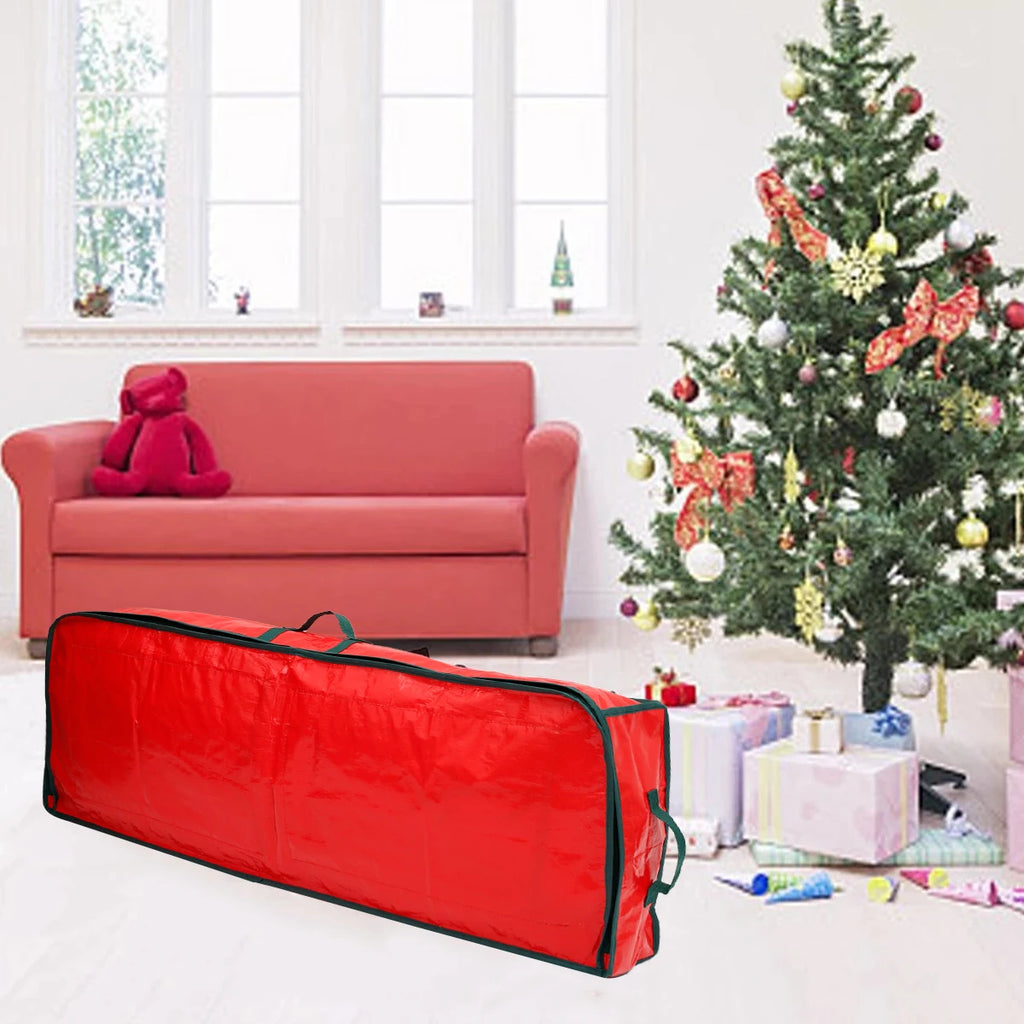 Wrapping Paper Organizer Zippered Gift Wrap Dustproof Waterproof Containers 600D Oxford Cloth Bags For Christmas Gift Large