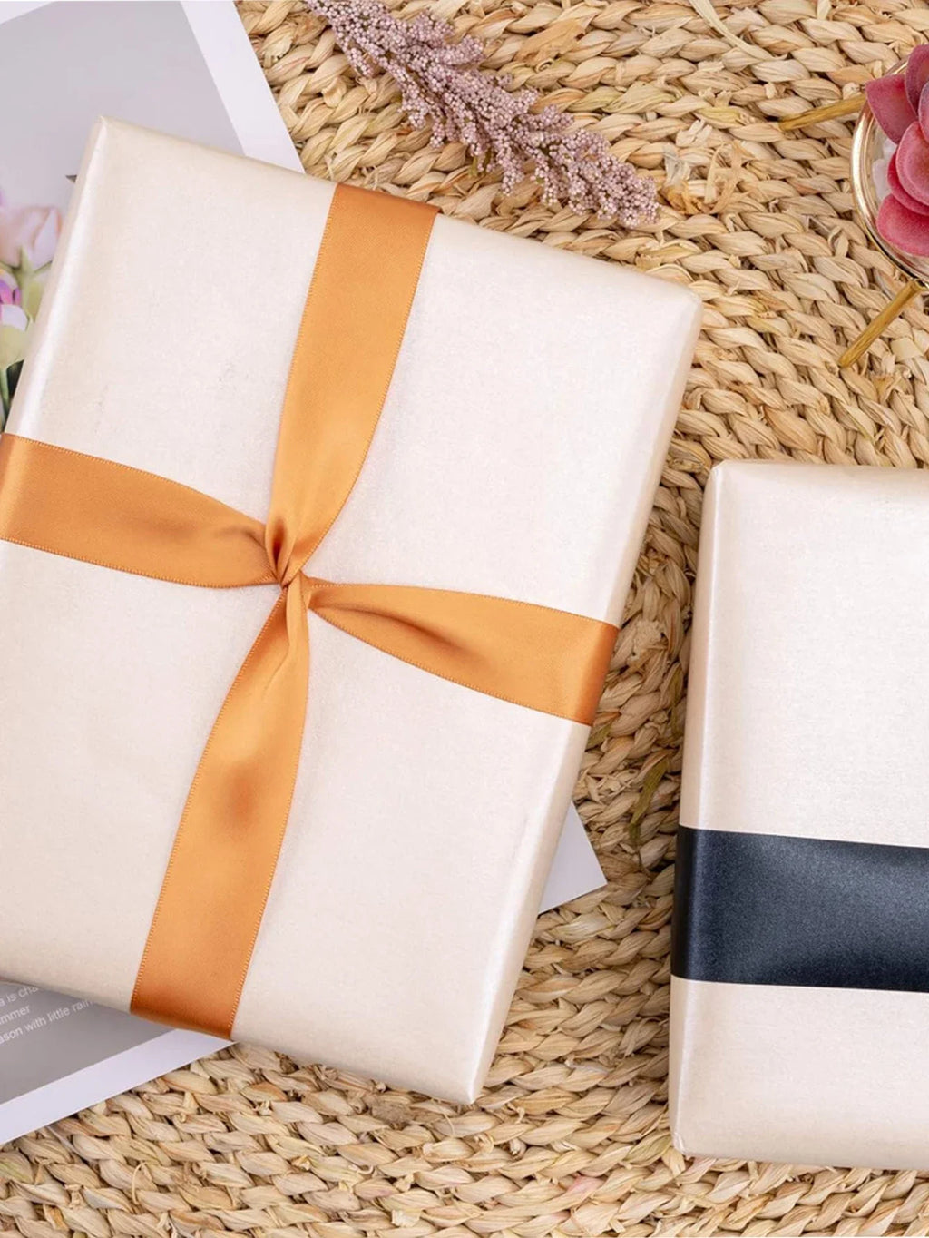 1roll Gift Wrapping Paper Navy Blue Gold Foil Gift Wrapping Paper Gift Paper Suitable for Birthdays and Festivals DIY Gift