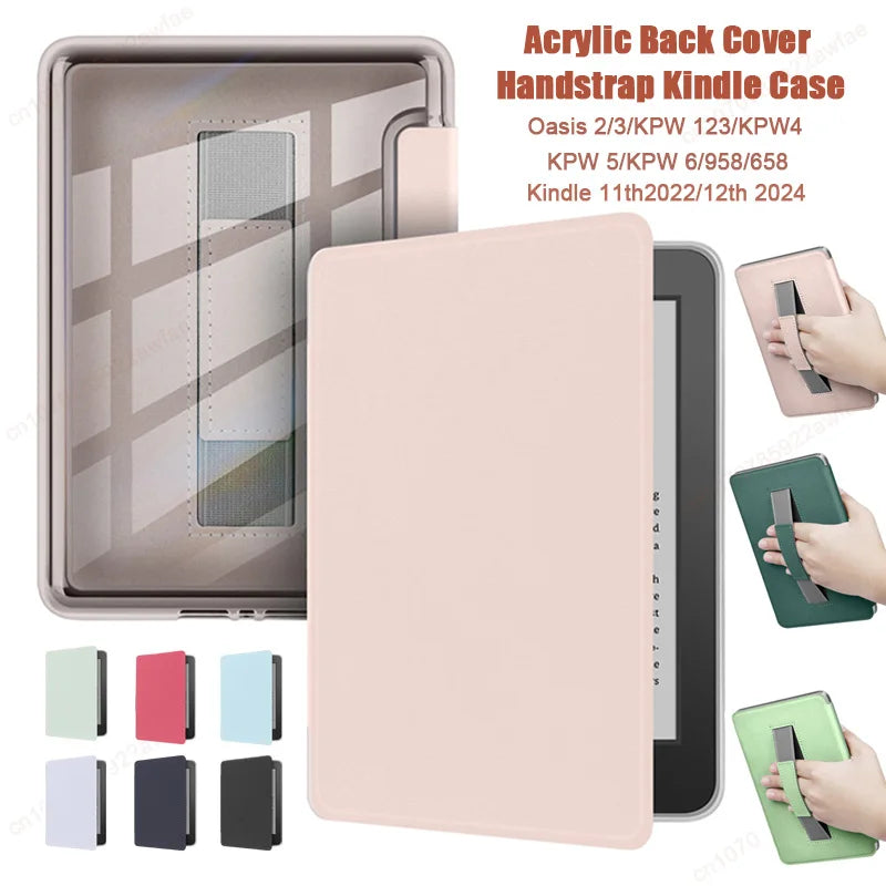 Handle Case For Kindle Paperwhite 12 12th 11th 10th 8th Generation 6 6.8 7 Inch Kindle Paperwhite 6 5 4 3 2 1 Case Pouch Cover